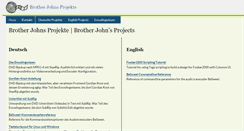 Desktop Screenshot of brother-john.net