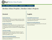 Tablet Screenshot of brother-john.net
